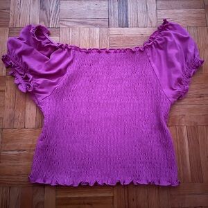 PINK PREPPY CROP TOP